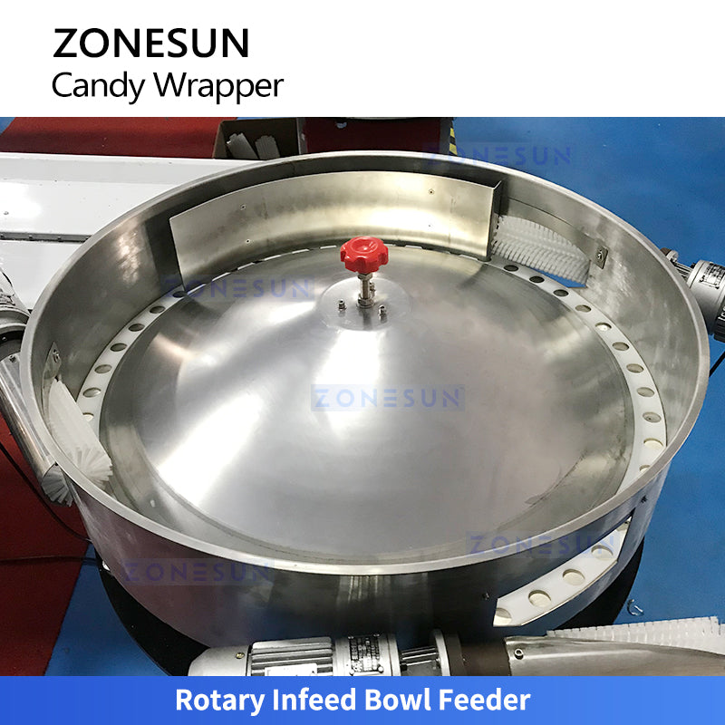 Zonesun ZS-CFW1000A High Speed Candy Wrapping Machine Bowl Feeder