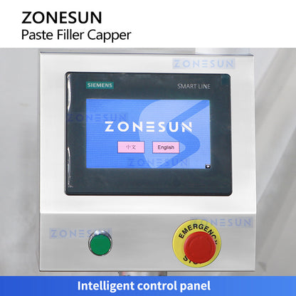 Zonesun ZS-AFC44 Automatic Airless Pump Bottle Filling and Capping Machine