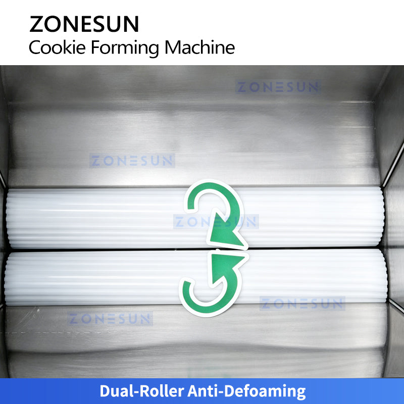 ZONESUN ZS-EH400 Commercial Cookie & Cake Depositing Machine for Bakery & Food Factory