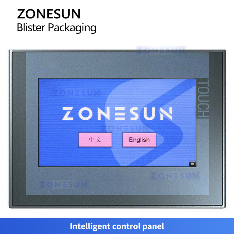 ZONESUN ZS-DPP270L Horinzontal Liquid or Paste Raluminum Blister Packing Machine