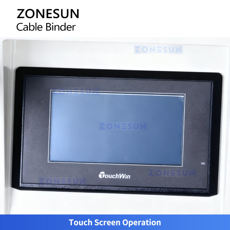 ZONESUN ZS-WTKZ4 Automatic Nylon Cable Tie Binding Machine Cable Strapping Machine