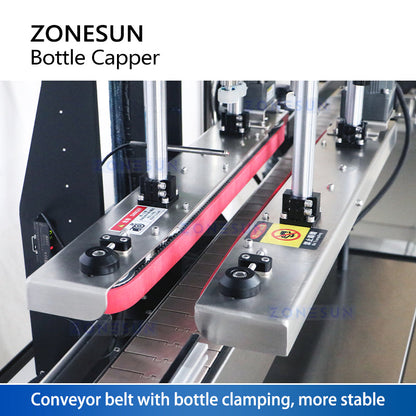 ZONESUN ZS-XG440RSL Automatic Servo Capping Machine for Fast & Versatile Sealing