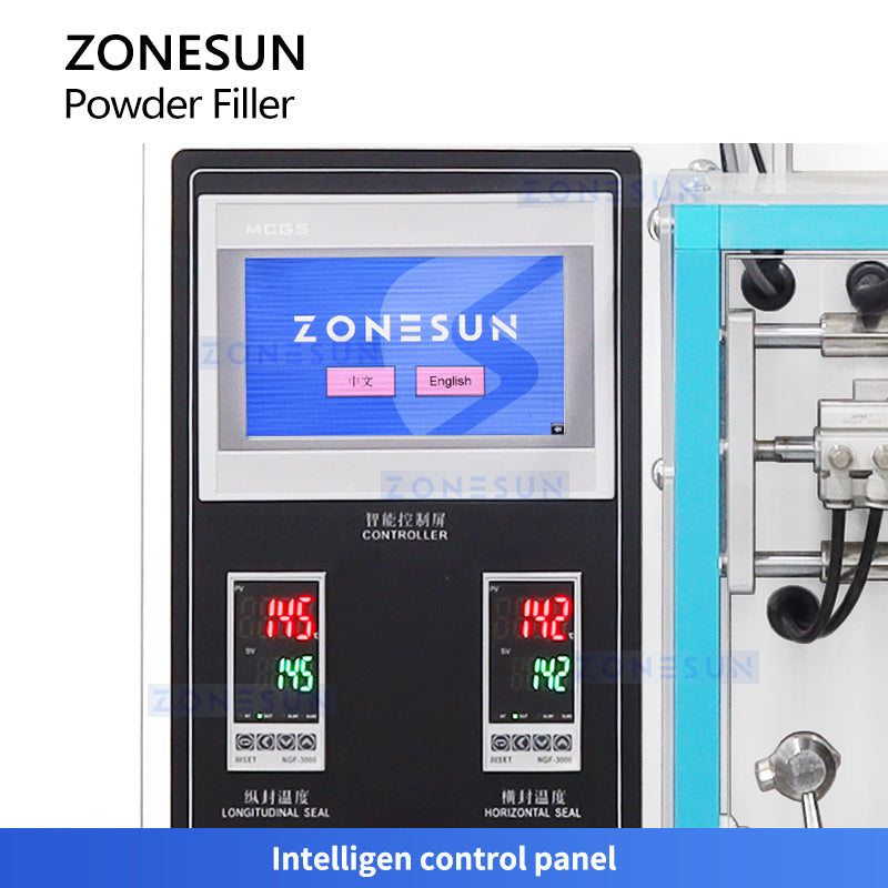 ZONESUN ZS-FS250 Automatic Powder Sachet Packing Machine VFFS Filling & Sealing Equipment