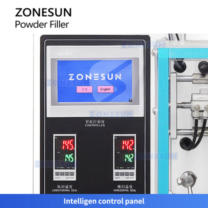 ZONESUN ZS-FS250 Automatic Powder Sachet Packing Machine VFFS Filling & Sealing Equipment