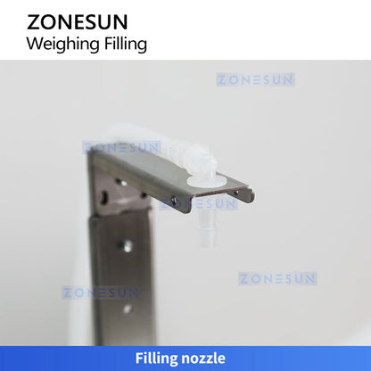 Zonesun ZS‑MPW1 Magnetic Drive Weigh Filling Machine for Drinks
