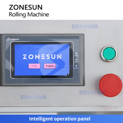 Zonesun ZS‑RW2 Roll‑to‑Roll Label Rewinder for Efficient Labeling