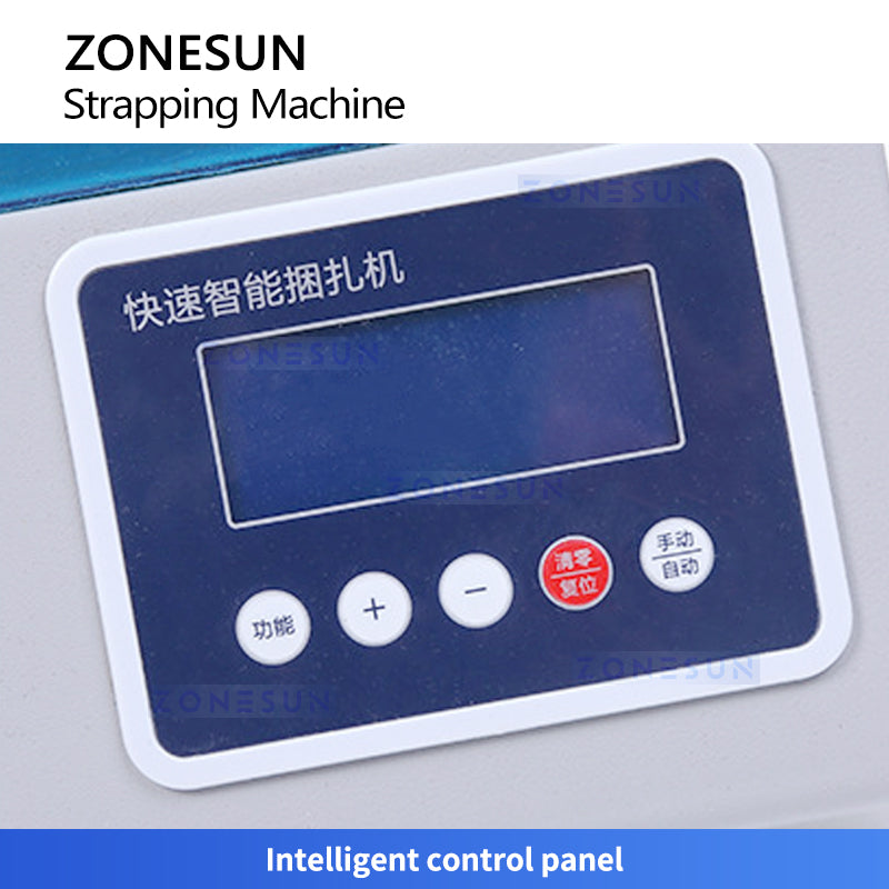 ZONESUN ZS-SKZ1 Compact Banding Machine for Food Paper & Retail Items