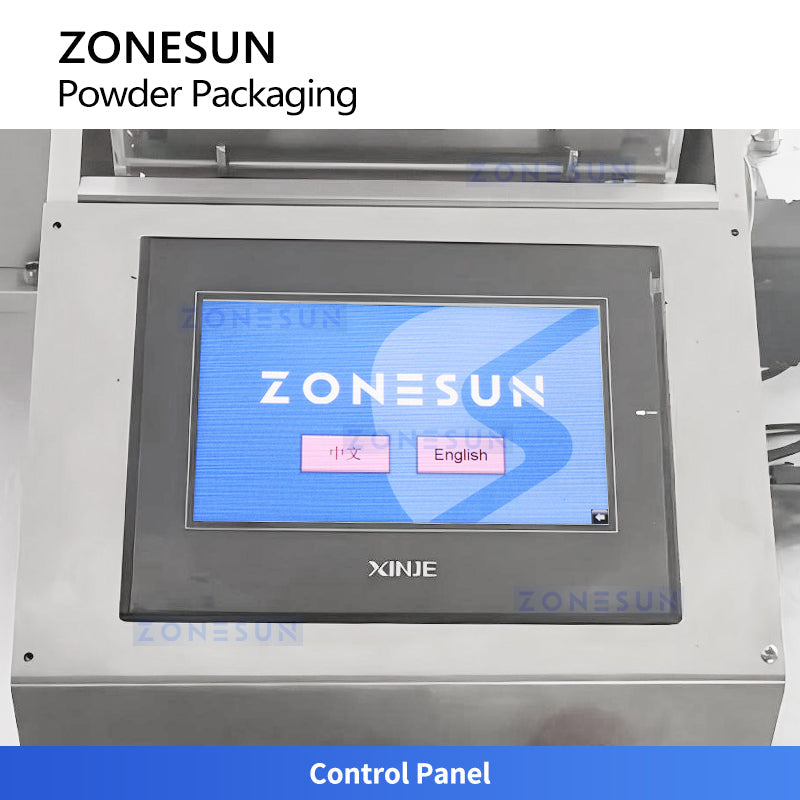 ZONESUN ZS-AFS160 Automatic Straw Powder Filling & Sealing Machine With Auger Pump