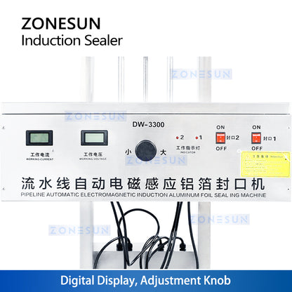 Zonesun ZS-FK3300 Induction Sealing Machine for Cap Versatility