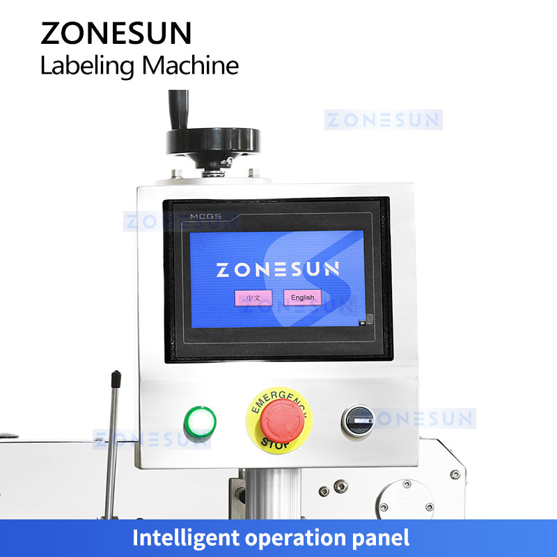 Zonesun ZS-TB300I Vertical Single Side Glue Bottle Labeling Machine