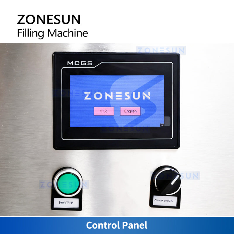 ZONESUN ZS-KL02S Automatic Volumetric Cup Granule Bean Dosing Filling Machine