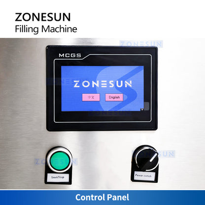 ZONESUN ZS-KL02S Automatic Volumetric Cup Granule Bean Dosing Filling Machine