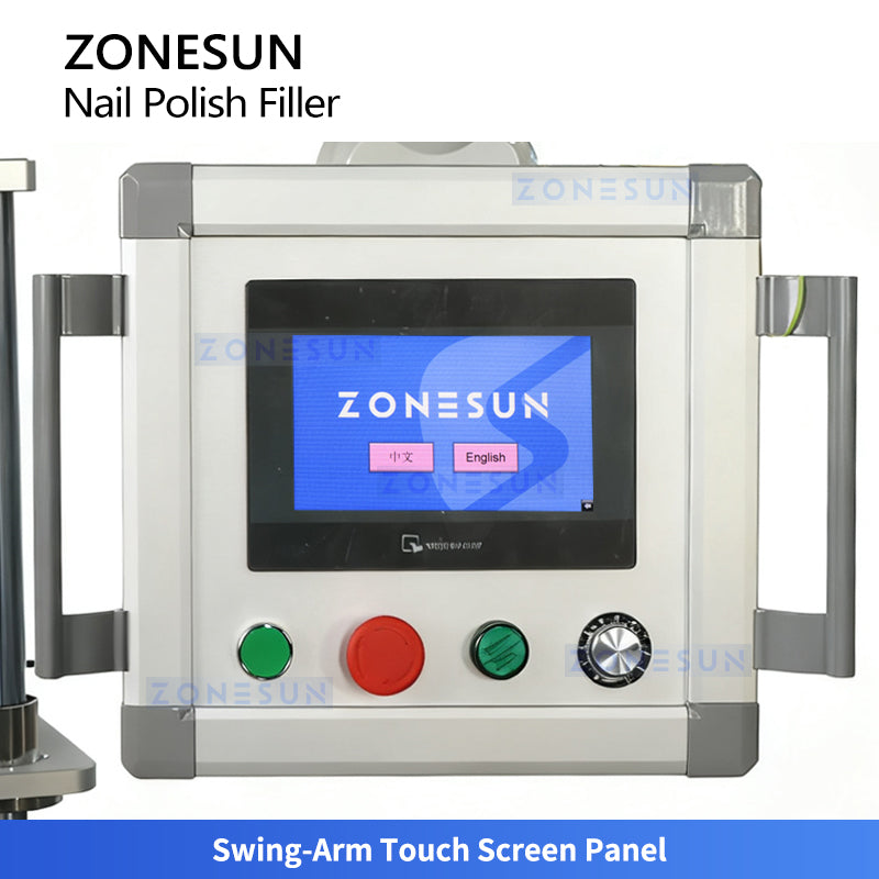 ZONESUN ZS-AFC49 Automatic Nail Polish Filling Capping Monoblock Machine