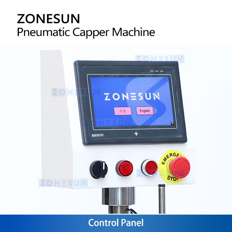 Máquina taponadora de botellas automática neumática ZONESUN ZS-XG16
