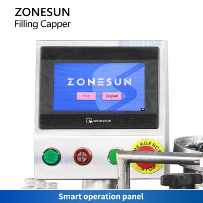 Zonesun ZS-AFX10 Integrated Vial Filling, Stoppering & Capping Machine