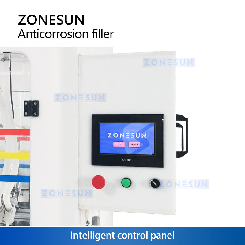 ZONESUN ZS-XAF16 Automatic Strong Acid Corrosive Liquid Filling Machine