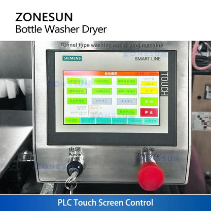 ZONESUN ZS-WB17 Automatic Bottle Washing & Drying Machine (48-Head High-Speed Bottle Cleaner)
