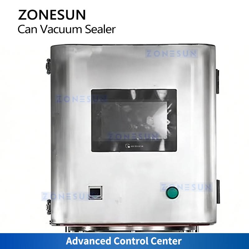 ZONESUN ZS-AFK400 Semi-Automatic Vacuum Nitrogen Can Seamer