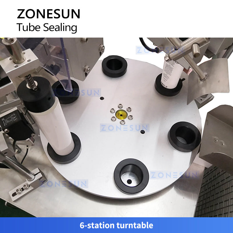 ZONESUN ZS-FS005U Semi-Automatic Ultrasonic Cosmetic Tube Sealing Machine Plastic Tube Sealer