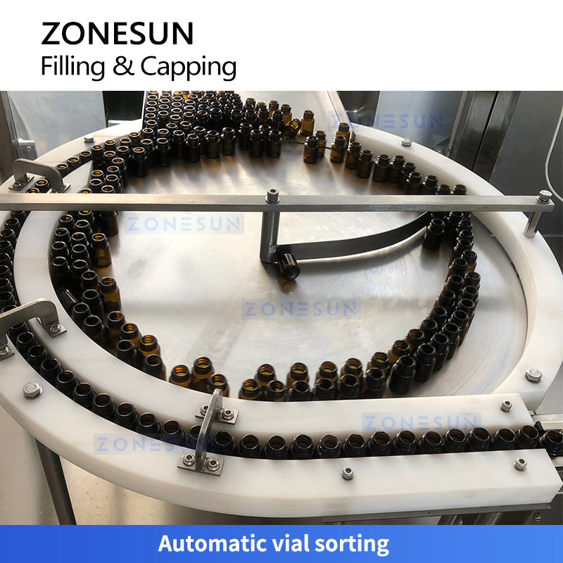 Zonesun ZS-FJFC2 Automatic Dual‑Station Powder Vial Filling &Capping Machine