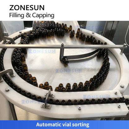 Zonesun ZS-FJFC2 Automatic Dual‑Station Powder Vial Filling &Capping Machine