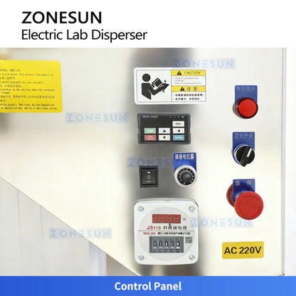 ZONESUN ZS‑MX220 Electric Lifting Disperser Mixer Mixing & Dispersion Solution for Production