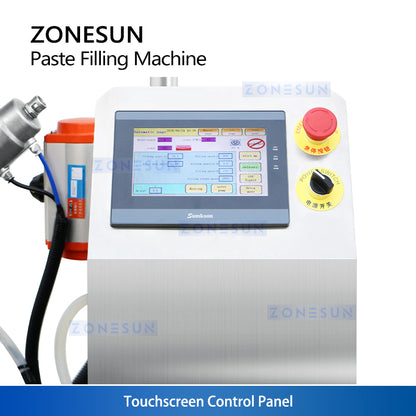 ZONESUN ZS‑WCHJ1C Beheizter Pastenfüller mit Rührwerk & Wassertank
