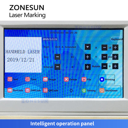 Zonesun ZS‑JGDB3 Portable Laser Engraving Machine for Industry