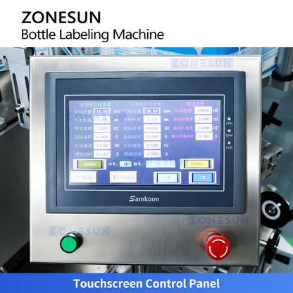 Zonesun ZS-TB806 Halbautomatische zweiseitige Etikettiermaschine