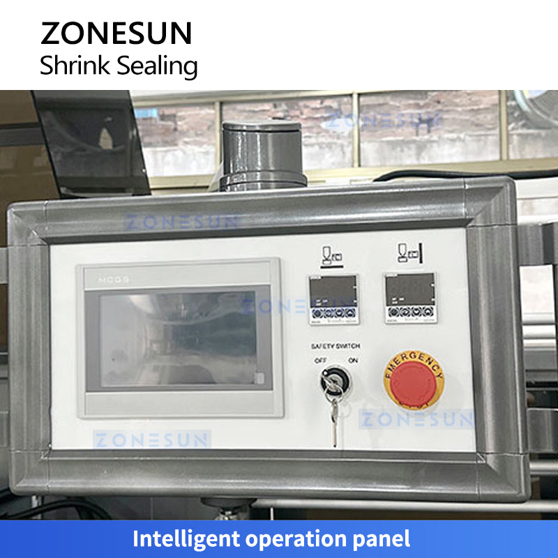 Zonesun ZS-FM400 High-Speed Shrink Wrap Machine for Efficient Packing Automation