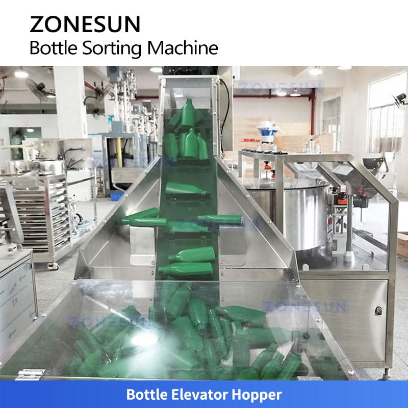 ZONESUN ZS-LP200 Automatic High-Speed PET Bottle Unscrambler Machine