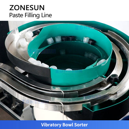 ZONESUN ZS-FAL180G6 Auto Paste Filling and Labeling Packaging Line