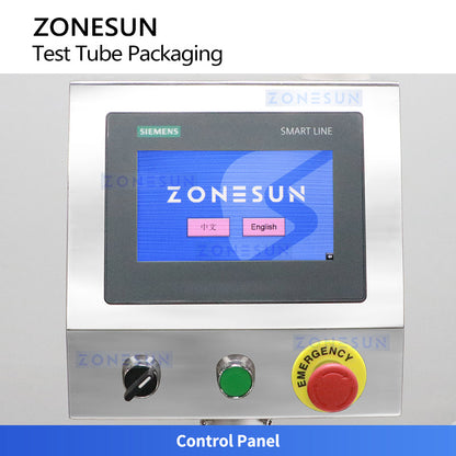ZONESUN ZS-AFC36 Test Tube Liquid Filling and Capping Machine Cam System Monoblock for Solvents Labs