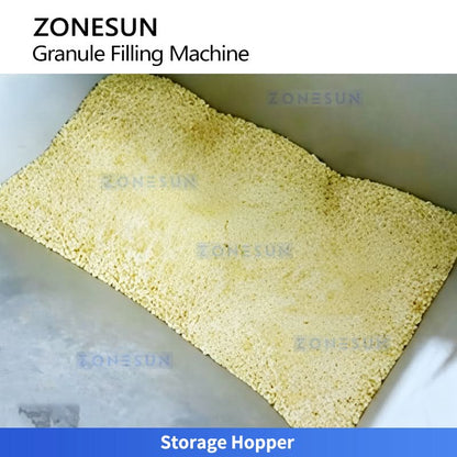 ZONESUN ZS-KIS900 Automatic Volumetric Cup Granule Filling Machine for Bottle Packaging