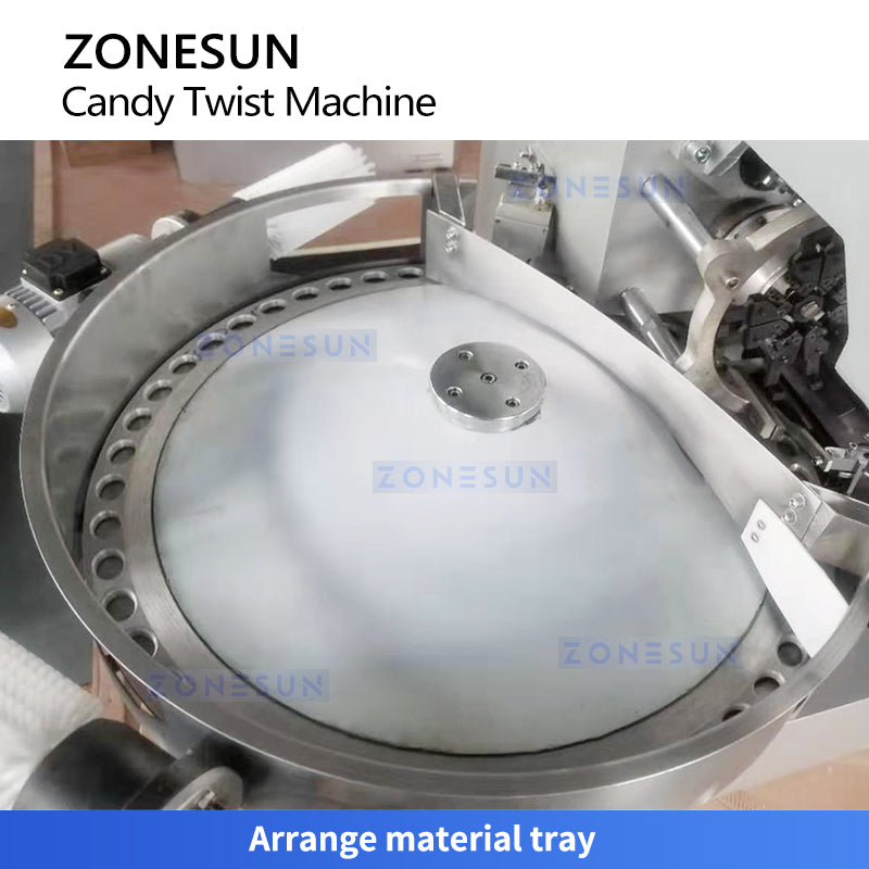 ZONESUN ZS‑TCM2 Double Twist Candy Wrapping Machine for High‑Speed Output
