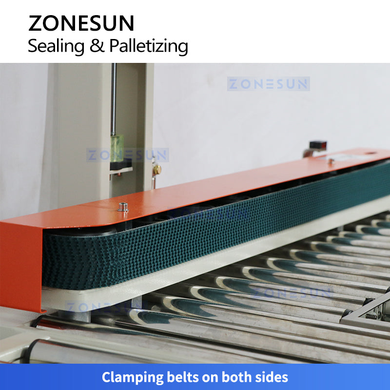 ZONESUN ZS-FXMD2 Automated Carton Sealing & Robotic Palletizing Line