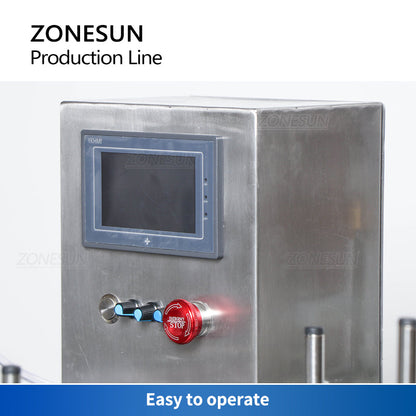 ZONESUN ZS‑FAL90S Small Automatic Liquid Filling & Capping Machine
