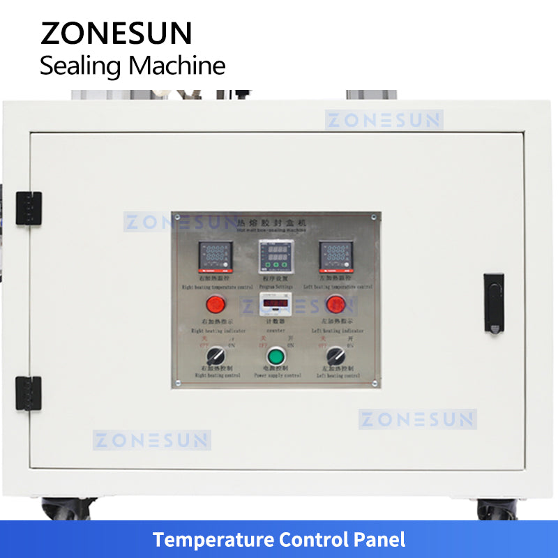 ZONESUN ZS-GFX12 Automatic Hot Melt Glue Box Sealing Machine Carton Folding Machine