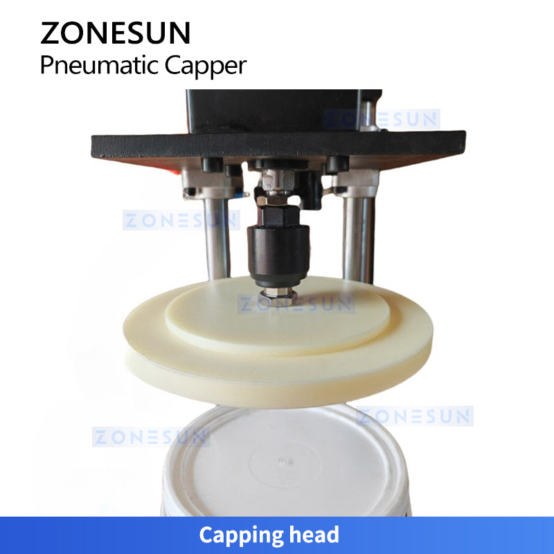 Zonesun ZS-PDCM100 Pneumatic Bucket Lid Pressing Machine