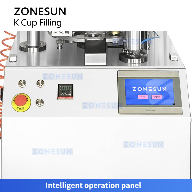 Zonesun ZS‑KCFC1 Coffee Capsule Filling and Sealing Machine