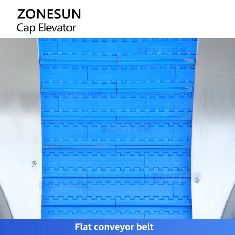 Zonesun ZS‑SLJ4 Automatic Flat Screw Cap Elevator for Capping Lines