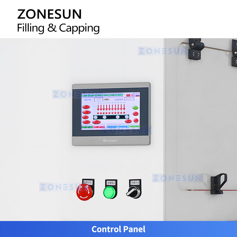 ZONESUN ZS-FAL180V4 Automatic Corrosive Liquid Filling & Capping Line for Cleaners