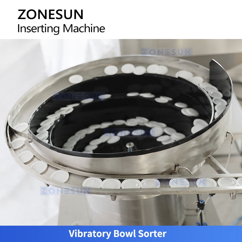 Zonesun ZS‑WIM04 Automatic Inner Liner Inserting Machine for Jars
