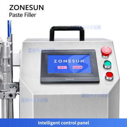 ZONESUN ZS-GPSV1 Servo Gear Pump Filling Machine Liquid Paste Quantitative Filler