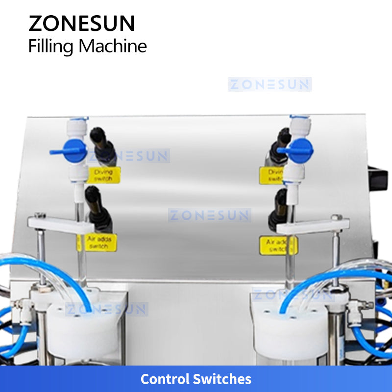 ZONESUN ZS-CF2A Vacuum Beer Filling Machine for Carbonated Drinks & Craft Breweries