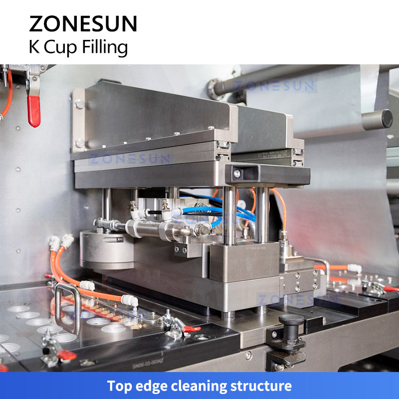 ZONESUN ZS-KCFC6 High-Speed Rotary K-Cup Capsule Filling & Sealing Machine