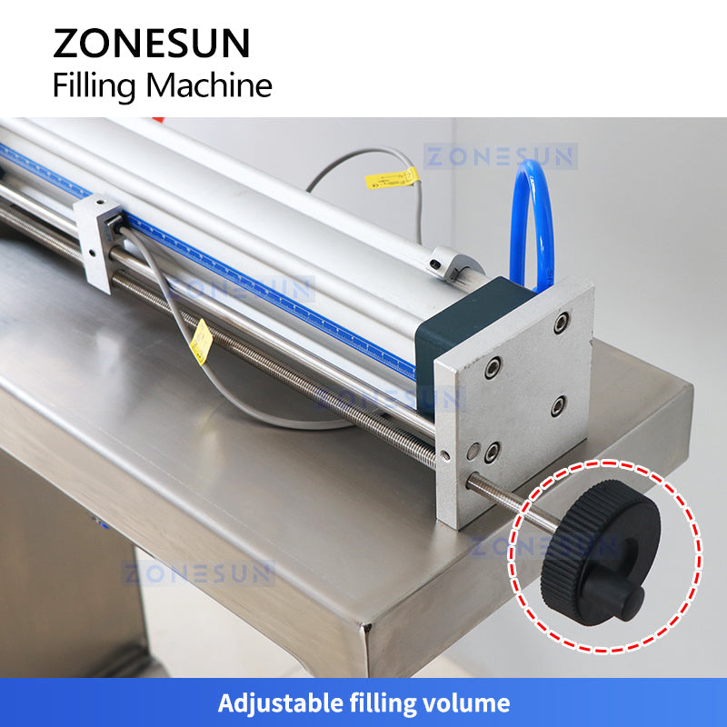 Zonesun ZS-YTFS1D Semi‑Auto Stand Piston Viscous Liquid Filling Machine