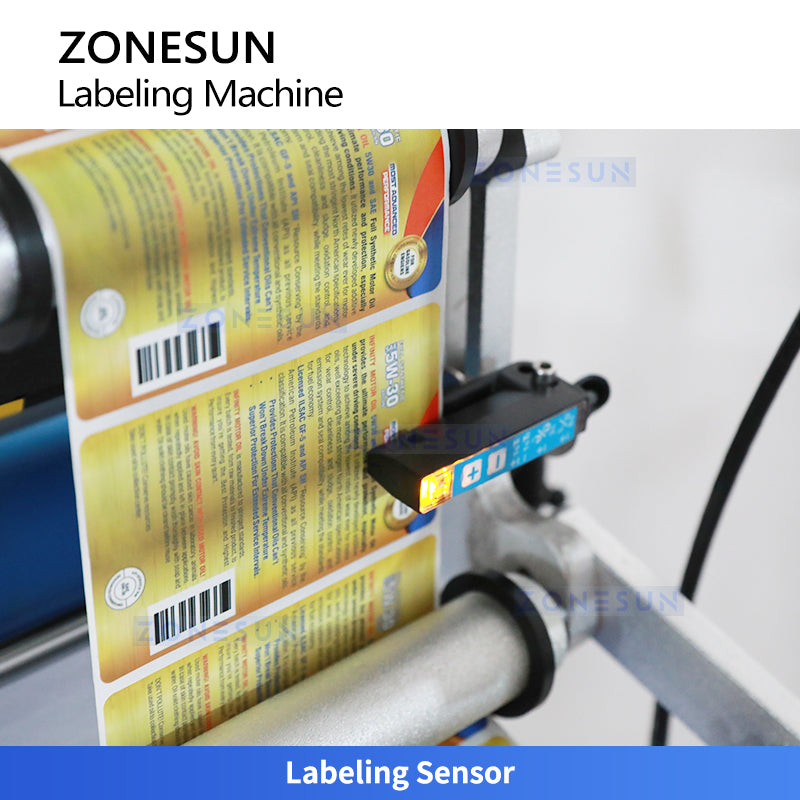ZONESUN ZS-TB833N Dual-Label Flat Surface Machine for Square Box Pack