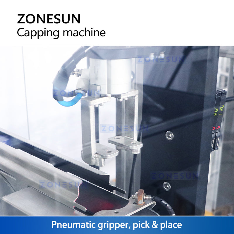 Zonesun ZS-XG441F F-style Capping Machine With UV Sterilizing