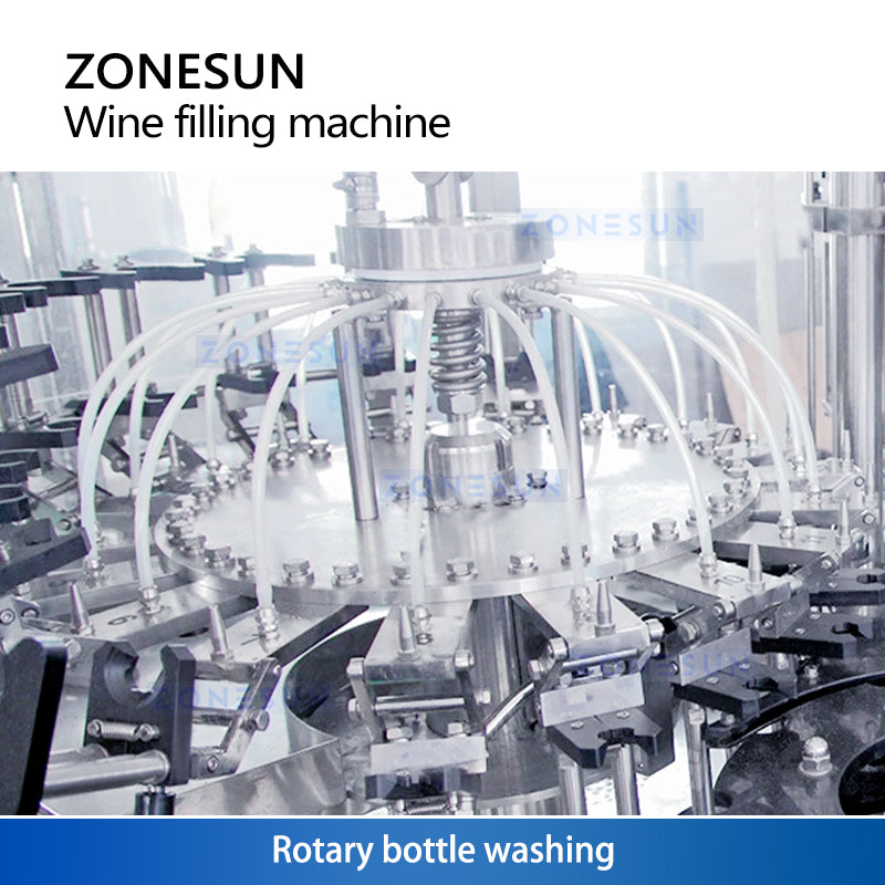 Zonesun ZS‑WFC18 Fully Automatic Beer Bottling and Capping Monoblock
